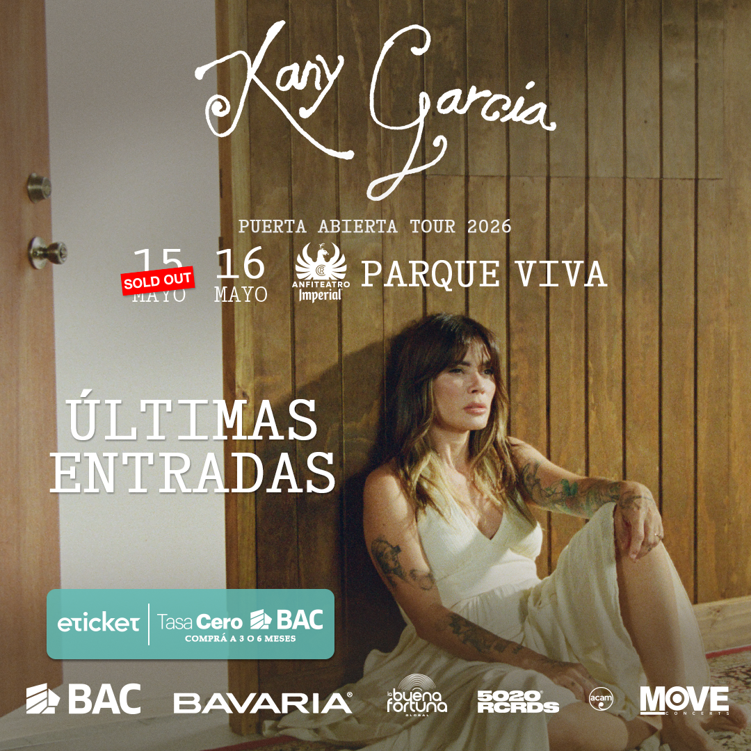 COSTA RICA SE PREPARA PARA  VIVIR DOS NOCHES MÁGICAS JUNTO A  KANY GARCÍA